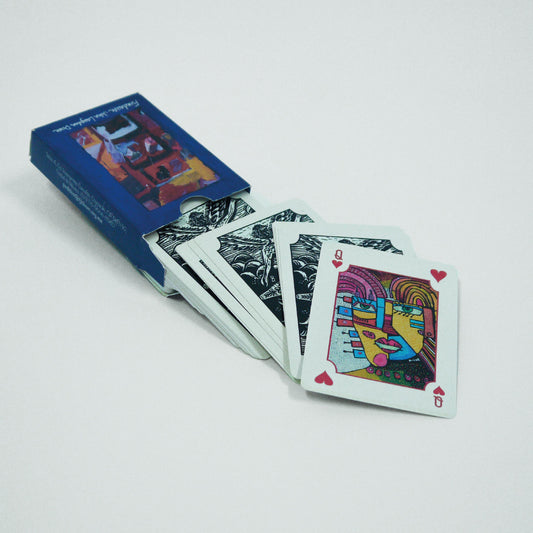 Baraja Inglesa "Cubos en Agua"