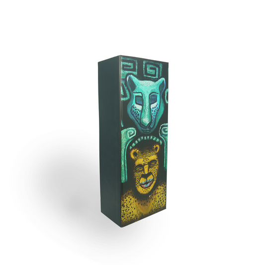 Caja con Botella de Tequila "Jaguar"