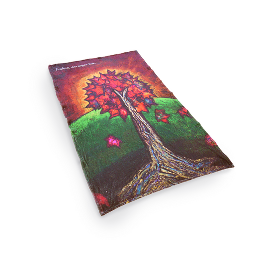 Frazada "Árbol de otoño"