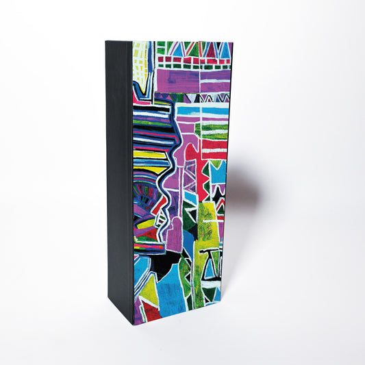 Caja con Botella de Tequila "Calles"