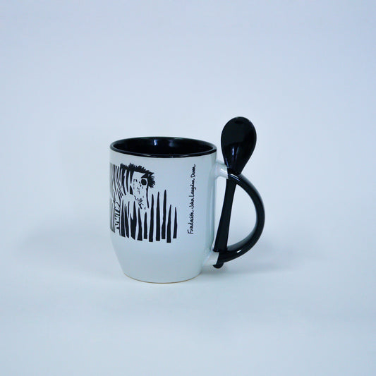 Taza de cerámica "Cebra"