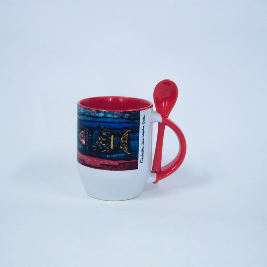 Taza de cerámica "Pez del Golfo"