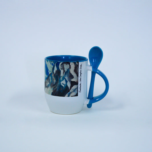 Taza de cerámica "Volcanes"