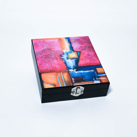 Set de vino "Cristales"