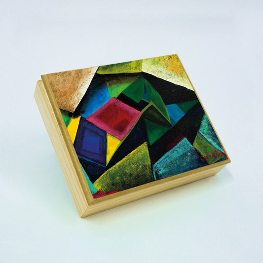 Caja de Madera "Colores"