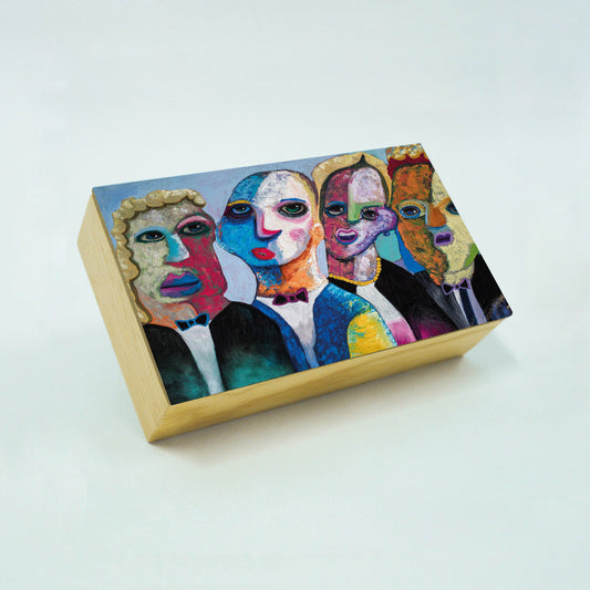 Caja de Madera "Concertistas"