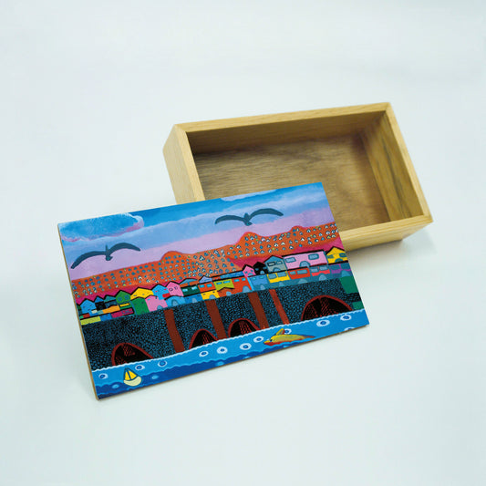 Caja de Madera "Puente"