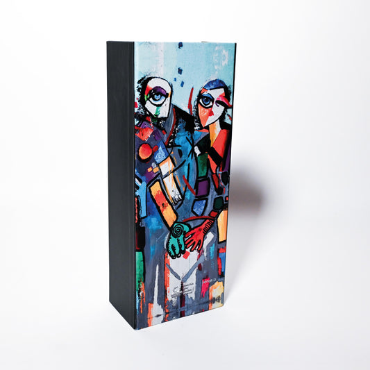 Caja con Botella de Tequila "Maniquies"
