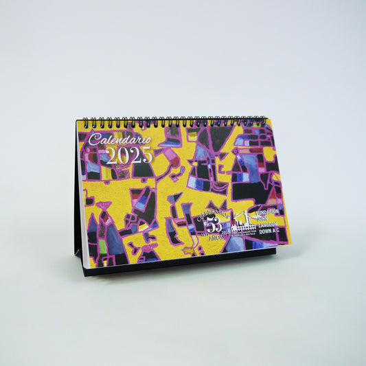 Calendario de escritorio 2025