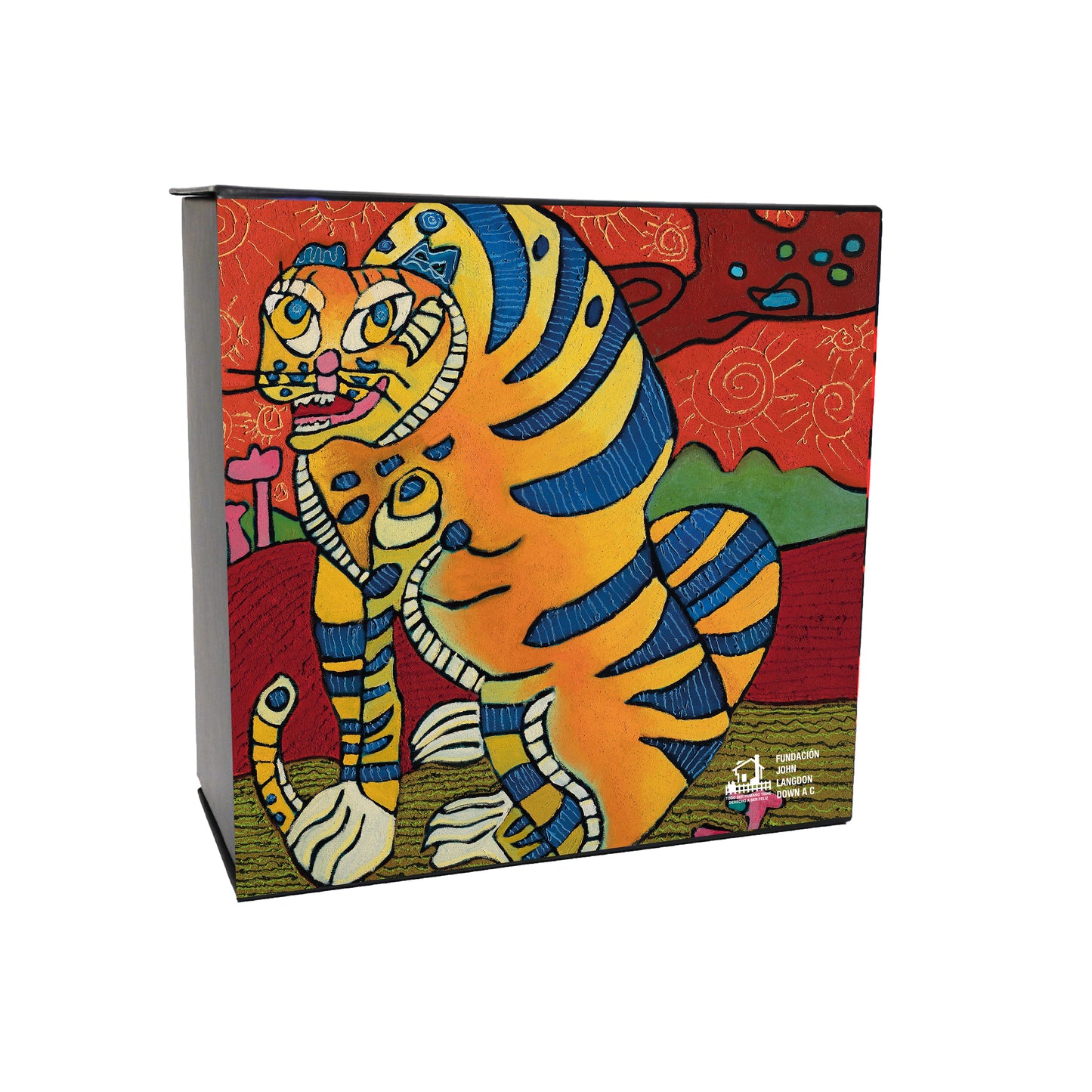 Caja mezcalera "Tigre"