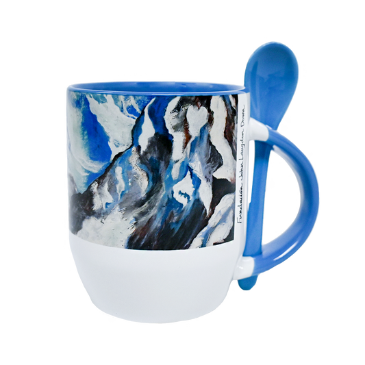 Taza de cerámica "Volcanes"