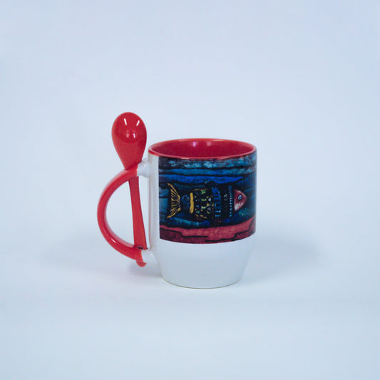 Taza de cerámica "Pez del Golfo"