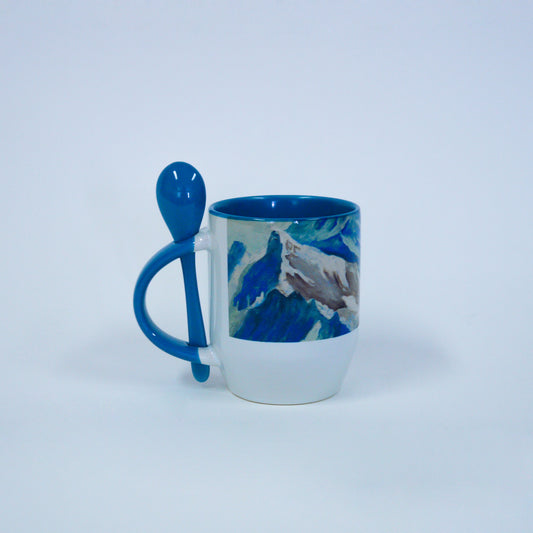 Taza de cerámica "Volcanes"